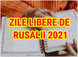 În această lună, se sărbătoresc şi rusaliile în data de 20 şi 21 iunie, respectiv duminică şi luni. Sseg812n1upf2m