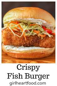 Crispy Fried Fish Burger Recipe W Tartar Sauce Slaw Recipe In 2021 Fish Burger Recipe Recipes Fish Burger