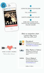 Guests can download the free app and enter your album code so that any photos uploaded will go straight to your online album. Collect Your Guests Photos Videos With Wedding Snap