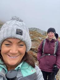 Climbed Meall Ghaordaidh today with my friend Lorna Edwardson. No views at  the top but we had a great day and met a few lovely people