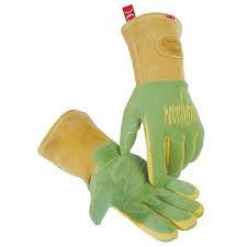 Green Deerskin Welding Gloves Heavy Insulation Welding Art Welding Welding Projects