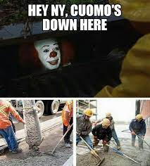 Stumble definition, to strike the foot against something, as in walking or running, so as to stagger or fall; Andrew Cuomo Is Down Here Pennywise In The Sewer Know Your Meme