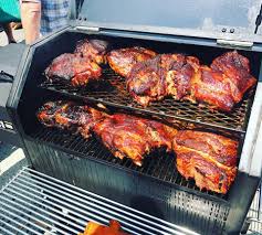 The ys640s works like any other pellet grill; Bbqaroma Looks Like 11 Pork Shoulder Butts In That Yoder Facebook