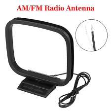 Using antenna for your fm radio will give you a better signal. Am Radio Loop Antenna Stereo Indoor 75 Ohm Fm Antenna And Indoor Am Loop Antenna Kit 2 Pin Sharp Stereo Av Receiver Fit For Pioneer Yamaha Sony Marantz Onkyo Etc Desktop Stereo