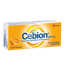 The brand is well known for their vitamin c supplement tablets. Cebion Masticabile Arancia Vit C 500 Mg 20 Cpr Farmafarma It