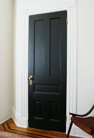 Paint It Black Black Interior Doors Black Doors White Walls