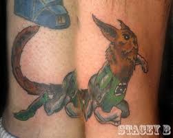 The power of the green lantern is immeasurable, which makes this tattoo coveted among aficionados. Green Lantern Squirrel By Stacey Blanchard Tattoonow
