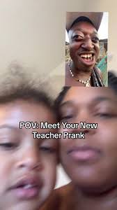Introducing My Kid To Her New Teacher Prank. It was so hard holding myself  together 😂😂😂😂😂😂😂😂😂😂 And then her missing teeth made it More funny  😩😭😭 #ganiq #miniinfluencer #teacherprank #toddlersoftiktok ...