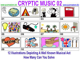 The items shown in the guess the item questions are random, so each item cannot be covered. Music Picture Quiz With Answers