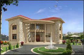 منظور لفيلا متميزة بحمدون لبنان arch villa home design plans house styles house design