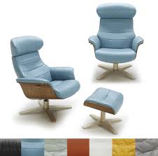 Modern Luxury Chairs Modern Karma Leather Lounge Chair W Optional Ottoman