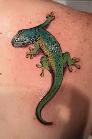 Cute lizard tattoo design in tribal style. 95 3d Green Lizard Back Tattoo Design Png Jpg 2021