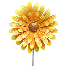This item can be shipped for free to your local dollar tree store, or you. Metal Yellow Flower Stake At Home