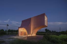 Gallery Of Peach Hut Community Center Atelier Xi 14 In 2020 Building Architecture Minimal Architecture