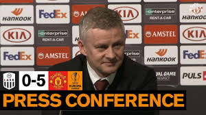 L d w w w. Post Match Press Conference Lask 0 5 Manchester United Uefa Europa League Youtube