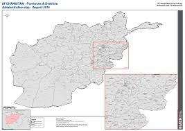 Current, historical, and projected population, growth rate, immigration, median age, total fertility rate (tfr), population density, urbanization. Afghanistan Districts Map