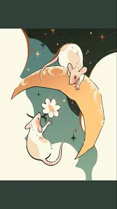 Lunar New Year 2020 In 2020 Animal Illustration Happy Lunar New Year Animal Art