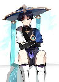 nenurain, genshin impact, scaramouche (genshin impact), wanderer (genshin  impact), 1boy - Anime R34