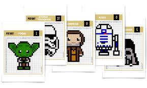 Star Wars Que La Force Soit Avec Toi Pour Ces Pixel Art Un Jour Un Jeu Pixel Art Star Wars Pixel Art Star Wars