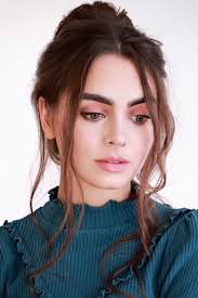Lilly Collins Love Rosie Messy Bun Hairstyle In 2020 Lily Collins Hair Lily Collins Makeup Lily Collins