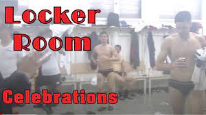 Locker Room Celebrations compilation - YouTube