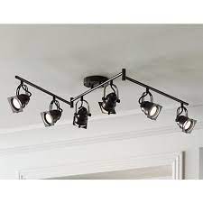 Hamilton 6 Light Bronze Swing Arm Led Track Light Kit 3t193 Lamps Plus Led Track Lighting Track Lighting Kits Track Lighting