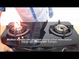 Sebelum memasang/melepas regulator/kompor satu tungku dari tabung pastikan tidak ada sumber api disekitarnya. Korina Xentro Glassio Pt Blue Gas Indonesia