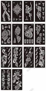 Aliexpress Com Buy 50 Pcs Tattoo Stencil For Hand Finger Painting Mehndi Indian Temporary Glitte Henna Tattoo Stencils Henna Designs On Paper Tattoo Stencils