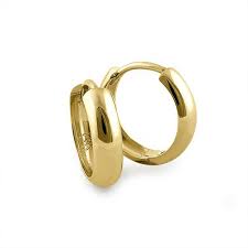 Visit the shop to discover unbeatably cheap piercings and jewelry at factory prices! Solid 14k Yellow Gold 4mm X 14mm Plain Hoop Earrings