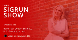 Whether you're planning an extended event or you just need something quick for fine tuning of your te. 232 Build Your Dream Business In 12 Months Or Less Sigrun