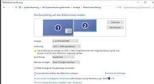 2 bildschirm wird nicht erkannt windows 10