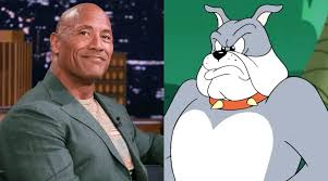 In celebration of the release of the new #tomandjerry movie hitting theatres in 2021, i have decided to doing a traced drawing of the logo, as not only do i. Report Dwayne Johnson To Voice Spike In Live Action Tom Jerry