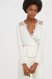 Blouse satin blouse pics (amateur). White Satin Wrap Blouse Cheap Online