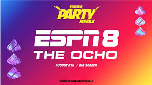 Live events are events that occur within the game that connects to the storyline of fortnite. Espn Celebrates Four Years Of Espn 8 The Ocho By Streaming In Fortnite S Party Royale On August 8 Espn Press Room U S