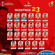 Saat pemain kalah keren (timnas spanyol) turn on notifications to never miss an upload! Spanyol Rilis Daftar 23 Pemain Timnas Ajang Piala Dunia 2018