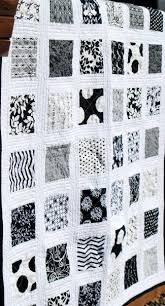 Black And White Geometric Patterns For Babies Black And White Baby Quilt Newlywoodwards Patchwork Quilts Quilt Patterns Boys Quilt Patterns