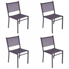 23.5 w x 23.5 d x 35.5 h. Fermob Costa Dining Chair Set Of 4 Stacking 12 Colours
