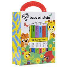New baby einstein book club members get 3 hard books, 1 plush book, and discovery flash cards for $5.95 shipped (a $29.96 value). Baby Einstein My First Library Board Book Block 12 Book Set Pi Kids Pi Kids Amazon Co Uk Books