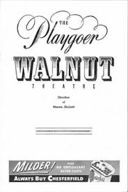 Theatre Programme For The Premiere Philadelphia Tryout Production Of The Sam Spewack Bella Spewack Play My 3 Angels Darren Mcgavin Theatre Programme Theatre