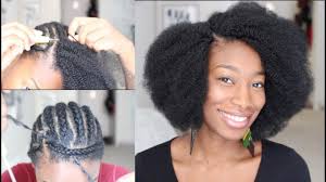The hairstyles with crochet hair are also quite easy to do, they all are protective which means they won't damage your hair, they are extremely popular and trending nowadays (and they've been from. Two Minute Tutorial The Most Natural Looking Crochet Afro Youtube
