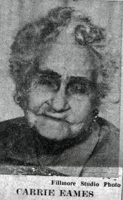 Carrie Jessie May Wallace Eames (1871-1965)