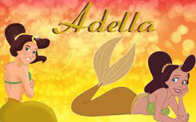 Adella the little mermaid ariel's beginning