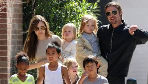 Brad Pitt Angelina Jolie To Set Aside Family Drama For The Sake Of Kids This Christmas Jolie pitt wears a wolford bodysuit and a. brad pitt angelina jolie to set aside