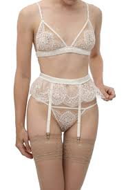 90% nylon, 10% spandex imported hand wash garter belt is lace with picot elastic trim garter belt has satin bows and hook and eye back closure. Giselle Suspenders Ruffled White Lace Garter Suspender Belt Etsy
