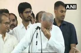 Raipur (chhattisgarh) india, april 3 (ani): Chhattisgarh Cm Gets Emotional After Rahul Gandhi Appoints Mohan Markam As New State Chief