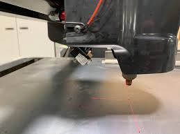 Bracket for laser crosshair alignment for XR