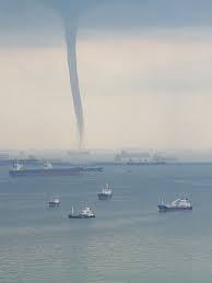 They've also been seen over the waters of the great lakes. Large Waterspout Spotted Off Singapore S East Coast Environment News Top Stories The Straits Times