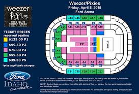 Events Weezer Pixies Ford Idaho Center