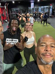 Leg training with great company