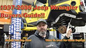 Top 5 Problems Jeep Wrangler SUV 2nd Generation 1997-2006 ...